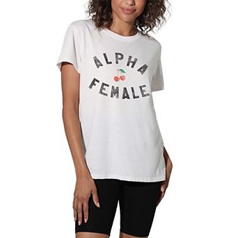 Juniors' Suburban Riot Alpha Female Loose Graphic Tee
