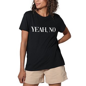 Juniors' Suburban Riot Yeah No Loose Graphic Tee