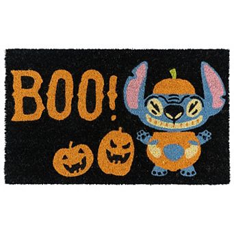 Disney's Stitch Pumpkin Boo Doormat