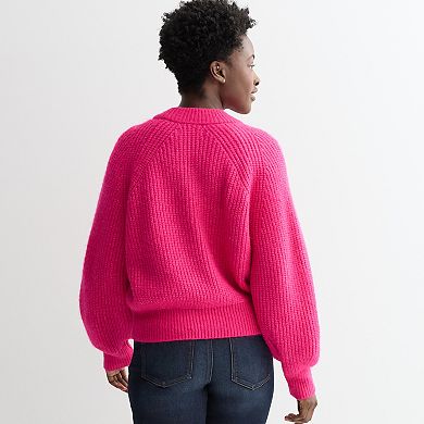 Women's Sonoma Goods For Life® Cozy Heritage Crewneck Sweater