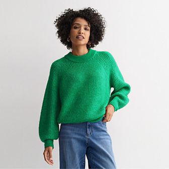 Women's Sonoma Goods For Life® Cozy Heritage Crewneck Sweater
