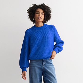 Petite Sonoma Goods For Life® Cozy Heritage Crewneck Sweater