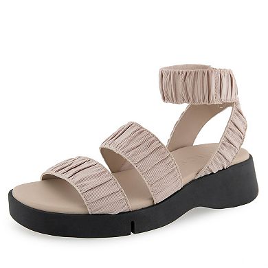 Aerosoles Fiona Women's Elastic Flatform Sandals