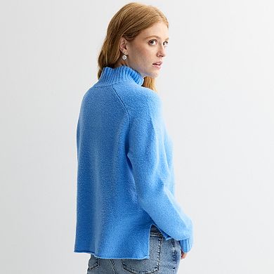 Women's Sonoma Goods For Life® Plush Mockneck Sweater
