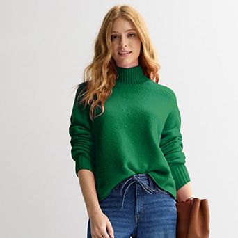 Women's Sonoma Goods For Life® Plush Mockneck Sweater