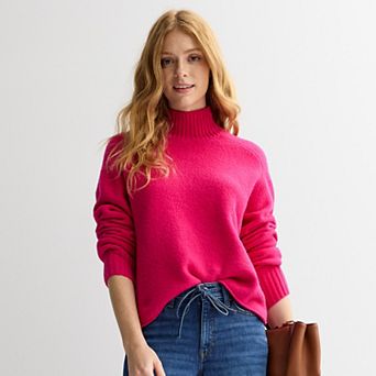 Women's Sonoma Goods For Life® Plush Mockneck Sweater