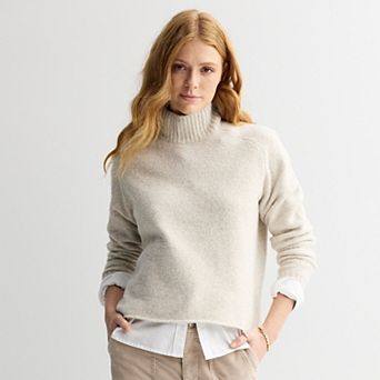 Women's Sonoma Goods For Life® Plush Mockneck Sweater