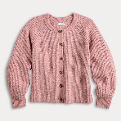 Petite Sonoma Goods For Life® Cozy Heritage Cardigan Sweater