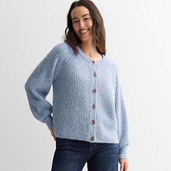 Petite Sonoma Goods For Life® Cozy Heritage Cardigan Sweater