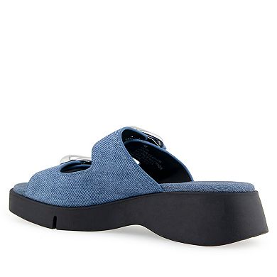 Aerosoles Faith Women's Block Heeled Slide Sandals