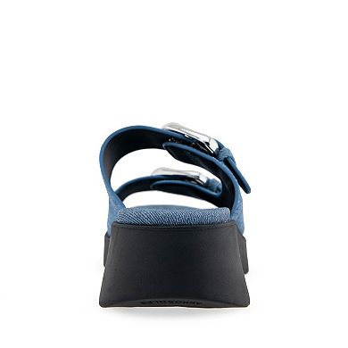 Aerosoles Faith Women's Block Heeled Slide Sandals