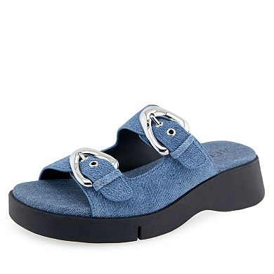 Aerosoles Faith Women's Block Heeled Slide Sandals