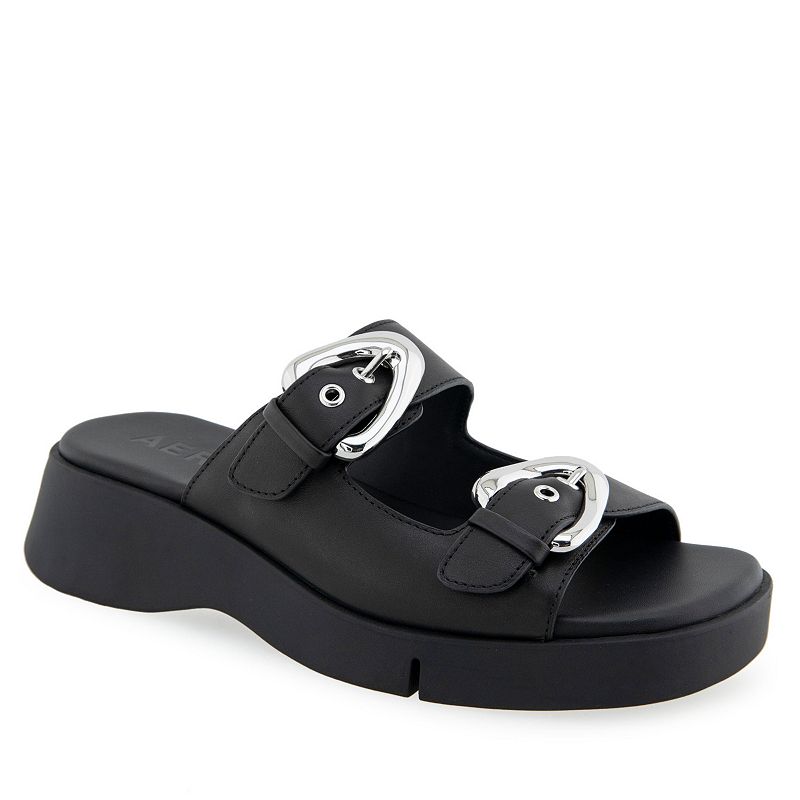 Aerosoles Faith Women's Block Heeled Slide Sandals,