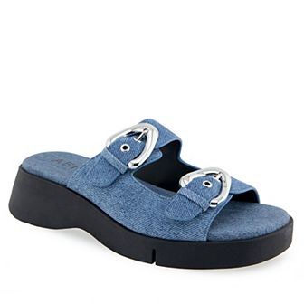 Aerosoles Faith Women's Block Heeled Slide Sandals