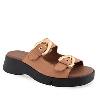 Aerosoles Faith Women's Block Heeled Slide Sandals