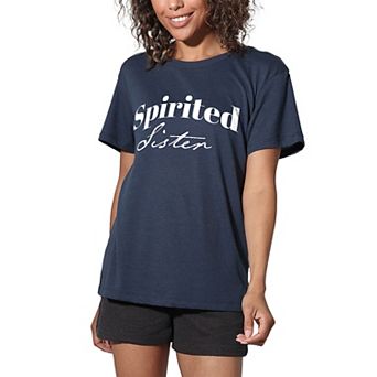 Juniors' Suburban Riot Spirited Sister Loose Graphic Tee