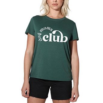Juniors' Suburban Riot Dog Moms Club Loose Graphic Tee