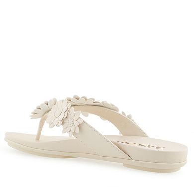 Aerosoles 3D Floral Overlay Women's Sandals