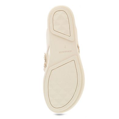 Aerosoles 3D Floral Overlay Women's Sandals