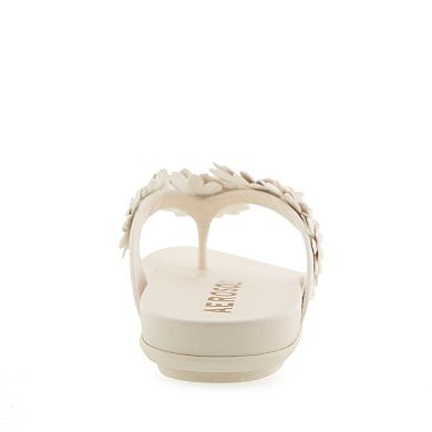 Aerosoles 3D Floral Overlay Women's Sandals