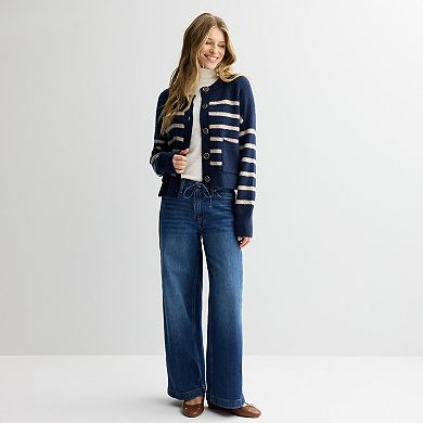 Women's Sonoma Goods For Life® Boxy Button Front Cardigan