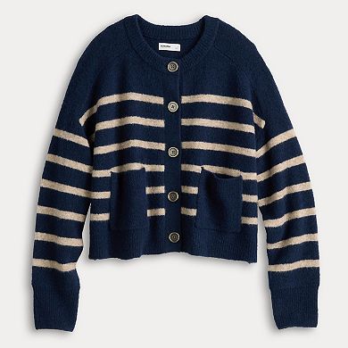 Women's Sonoma Goods For Life® Boxy Button Front Cardigan