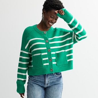 Women's Sonoma Goods For Life® Boxy Button Front Cardigan