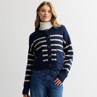 Women's Sonoma Goods For Life® Boxy Button Front Cardigan