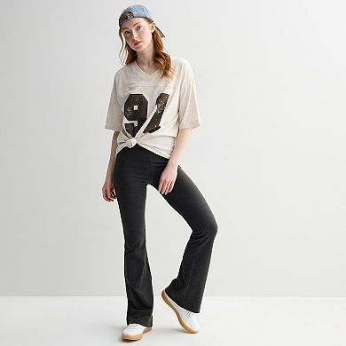 Juniors' SO® Varsity Boyfriend Graphic Tee