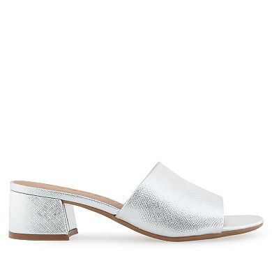 Aerosoles COMO Women's Block Heel Slide Sandals