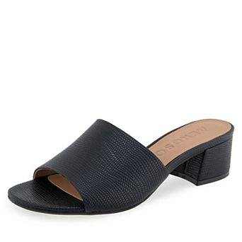 Aerosoles COMO Women's Block Heel Slide Sandals