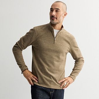 Men's Sonoma Goods For Life® The Essential Quarter-Zip Pullover