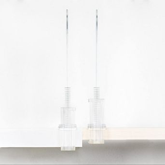 4 Shelf Acrylic Closet Shelf Divider and Separator