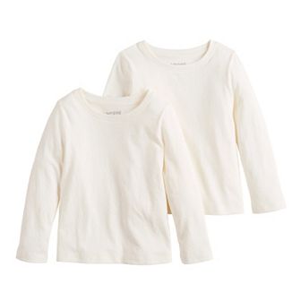 Girls 4-12 Jumping Beans® 2 pk Essential Long Sleeve Tee
