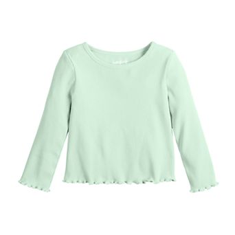 Girls 4-12 Jumping Beans® Long Sleeve Rib Tee