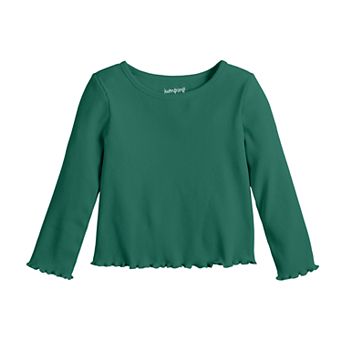 Girls 4-12 Jumping Beans® Long Sleeve Rib Tee