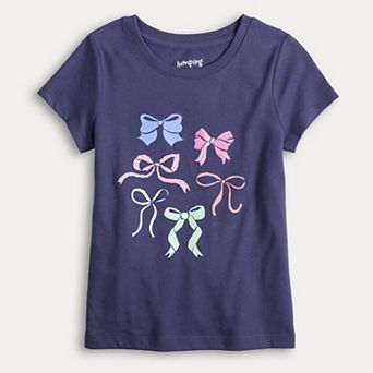 Girls 4-12 Jumping Beans® Crewneck Short Sleeve Graphic Tee