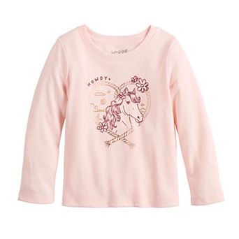 Girls 4-12 Jumping Beans® Core Long Sleeve Graphic Tee