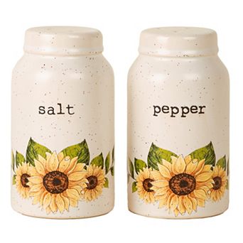 Retroware by Home Essentials Sunflower Salt & Pepper Shakers