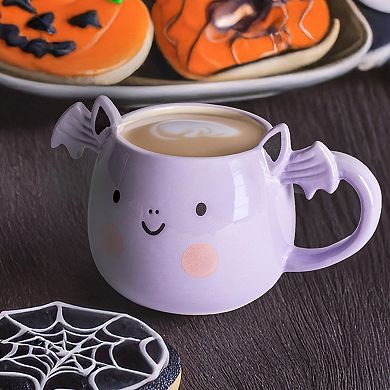 Cute Bat Shaped Ceramic Mug