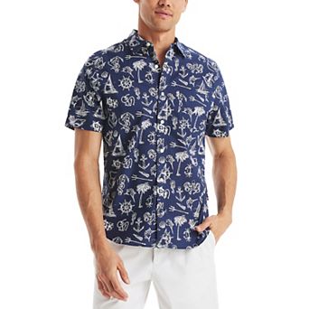Men's Nautica Nautical Short-Sleeve Shirt