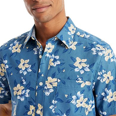 Men's Nautica Floral Short-Sleeve Shirt