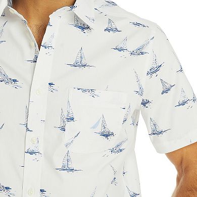 Men's Nautica Sailboat Short-Sleeve Shirt