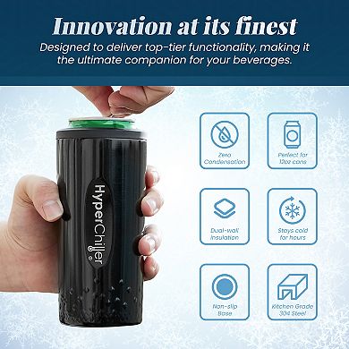 HyperChiller Slim Can Chilled Beverage Holder