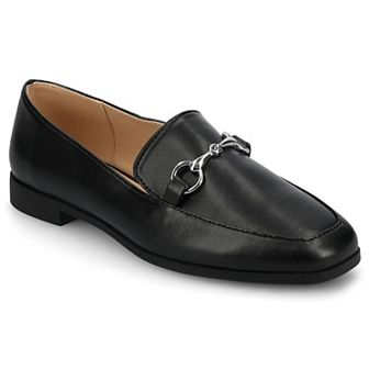 Journee Lacie Women's Slip On Square Toe Loafers