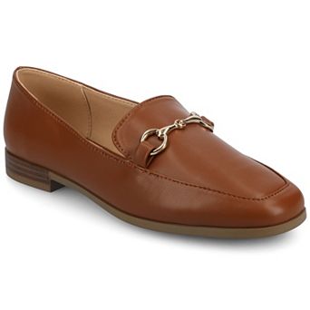 Journee Lacie Women's Slip On Square Toe Loafers