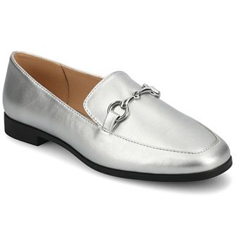Journee Lacie Women's Slip On Square Toe Loafers