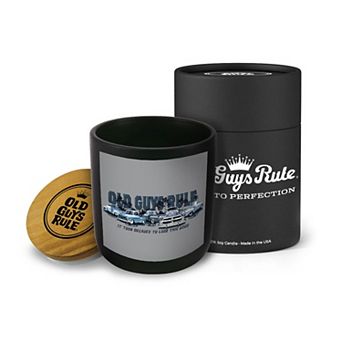 Old Guys Rule Truck Band - 14-oz Candle Jar - Black Ice