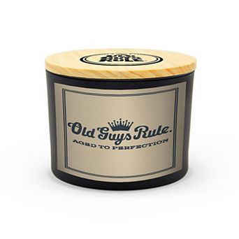 Old Guys Rule Script Logo - 22-oz Candle Jar - Cardamom & Vetiver