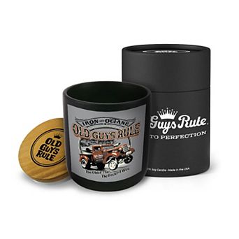 Old Guys Rule Iron & Octane - 14-oz Candle Jar - Fuel